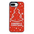 For iPhone 7 Plus / 8 Plus Christmas Series PC Full Coverage Pattern Phone Case(CK046 Black) - 1