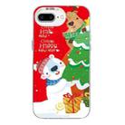 For iPhone 7 Plus / 8 Plus Christmas Series PC Full Coverage Pattern Phone Case(CW033 White) - 1