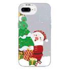 For iPhone 7 Plus / 8 Plus Christmas Series PC Full Coverage Pattern Phone Case(CW034 White) - 1