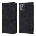 For T-Mobile REVVL 6 Pro / 6x Pro 5G Skin-feel Embossed Leather Phone Case(Black) - 3