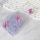 For Samsung Galaxy S24 FE 5G Luminous Starry Sky Glitter Butterfly TPU Phone Case(Purple) - 2
