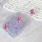 For Samsung Galaxy S23 5G Luminous Starry Sky Glitter Butterfly TPU Phone Case(Purple) - 2