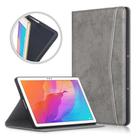 For Huawei Enjoy Tablet 2 10.1 inch / Honor Pad 6 10.1 inch Marble Cloth Texture Horizontal Flip Leather Case with Holder(Dark Grey) - 1