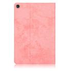 For Huawei Enjoy Tablet 2 10.1 inch / Honor Pad 6 10.1 inch Marble Cloth Texture Horizontal Flip Leather Case with Holder(Pink) - 3