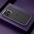 For iPhone 15 Plus SULADA Skin Feel Matte Shockproof Phone Case(Purple) - 1