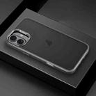 For iPhone 16 Plus SULADA Skin Feel Matte Shockproof Phone Case(Grey) - 1