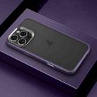 For iPhone 16 Pro Max SULADA Skin Feel Matte Shockproof Phone Case(Purple) - 1