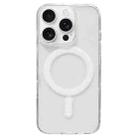 For iPhone 16 Pro Max Clear Acrylic TPU MagSafe Phone Case, Pop-up Animation Version(Transparent) - 1