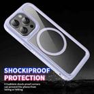 For iPhone 14 Pro Forerunner Shockproof Acrylic Hybrid TPU Magsafe Phone Case(Blue) - 2