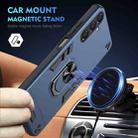 For Samsung Galaxy A17 5G Shockproof Metal Ring Holder Phone Case(Blue) - 2