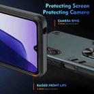 For Samsung Galaxy A17 5G Shockproof Metal Ring Holder Phone Case(Green) - 3