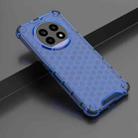 For Realme 13 Pro 5G Global Shockproof Honeycomb PC + TPU Protective Phone Case(Blue) - 3