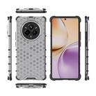 For Realme 14 Pro 5G Global Shockproof Honeycomb PC + TPU Protective Phone Case(White) - 3