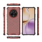 For Realme 14 Pro 5G Global Shockproof Honeycomb PC + TPU Protective Phone Case(Red) - 3