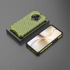 For Realme 14 Pro+ 5G Shockproof Honeycomb PC + TPU Protective Phone Case(Green) - 2