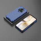 For Realme 14 Pro+ 5G Shockproof Honeycomb PC + TPU Protective Phone Case(Blue) - 2