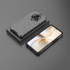 For Realme 14 Pro+ 5G Shockproof Honeycomb PC + TPU Protective Phone Case(Black) - 2