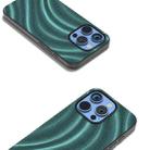 For iPhone 16 Pro Galactic Pattern Protective Phone Case(Green) - 3