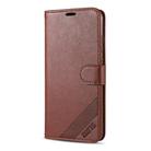 For Xiaomi Redmi 9C AZNS Sheepskin Texture Horizontal Flip Leather Case with Holder & Card Slots & Wallet(Brown) - 2