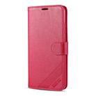 For Xiaomi Redmi 9C AZNS Sheepskin Texture Horizontal Flip Leather Case with Holder & Card Slots & Wallet(Red) - 2