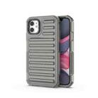 For iPhone 11 High Transparency TPU Hybrid PC Airbag Phone Case(Transparent Black) - 1