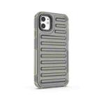 For iPhone 11 High Transparency TPU Hybrid PC Airbag Phone Case(Transparent Black) - 3
