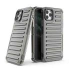For iPhone 11 Pro Max High Transparency TPU Hybrid PC Airbag Phone Case(Transparent Black) - 1