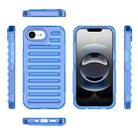 For iPhone 17 Pro Max High Transparency TPU Hybrid PC Airbag Phone Case(Transparent Blue) - 2