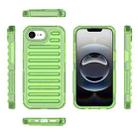 For iPhone 17 Pro Max High Transparency TPU Hybrid PC Airbag Phone Case(Transparent Green) - 2