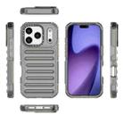 For iPhone 17 Pro High Transparency TPU Hybrid PC Airbag Phone Case(Transparent Black) - 2