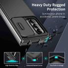 For Samsung Galaxy Z Fold5 Sliding Camshield TPU + PC Phone Case(Red) - 3