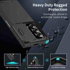 For Samsung Galaxy Z Flip7 Sliding Camshield TPU + PC Phone Case(Black) - 3