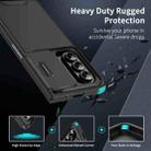 For Samsung Galaxy Z Fold7 Sliding Camshield TPU + PC Phone Case(Black) - 3