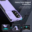 For Samsung Galaxy Z Fold7 Sliding Camshield TPU + PC Phone Case(Purple) - 3