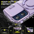 For Motorola Moto G Stylus 5G 2025 Sliding Camshield Ring Holder Phone Case(Purple) - 2