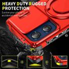 For Motorola Moto G Stylus 5G 2025 Sliding Camshield Ring Holder Phone Case(Red) - 2