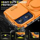 For Motorola Moto G Stylus 5G 2025 Sliding Camshield Ring Holder Phone Case(Orange) - 2