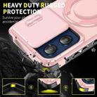 For Motorola Moto G Stylus 5G 2025 Sliding Camshield Ring Holder Phone Case(Pink) - 2
