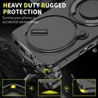 For Redmi Note 14 Pro 5G / 4G Sliding Camshield Ring Holder Phone Case(Black) - 2