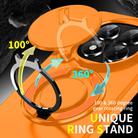For Redmi Note 14 Pro 5G / 4G Sliding Camshield Ring Holder Phone Case(Orange) - 3