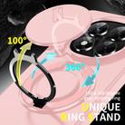 For Redmi Note 14 Pro 5G / 4G Sliding Camshield Ring Holder Phone Case(Pink) - 3