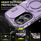 For Redmi Turbo 4 Pro / Poco F7 Sliding Camshield Ring Holder Phone Case(Purple) - 2