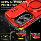 For Redmi Turbo 4 Pro / Poco F7 Sliding Camshield Ring Holder Phone Case(Red) - 2