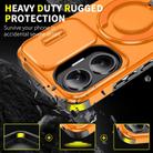 For Redmi Turbo 4 Pro / Poco F7 Sliding Camshield Ring Holder Phone Case(Orange) - 2
