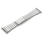 For Apple Watch Ultra 2 49mm Single Bead Magnetic Stainless Steel Watch Band(Silver) - 2