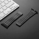 For Apple Watch Series 8 41mm Single Bead Magnetic Stainless Steel Watch Band(Black) - 3
