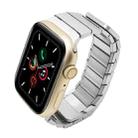 For Apple Watch Series 5 44mm Single Bead Magnetic Stainless Steel Watch Band(Silver) - 1