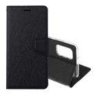 For OPPO Reno4 Pro Silk Texture Horizontal Flip Leather Case with Holder & Card slots & Wallet & Photo Frame(Black) - 1