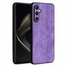 For Samsung Galaxy A16 5G AZNS 3D Embossed Skin Feel Phone Case(Purple) - 1