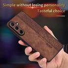 For Samsung Galaxy A56 5G AZNS 3D Embossed Skin Feel Phone Case(Black) - 3
